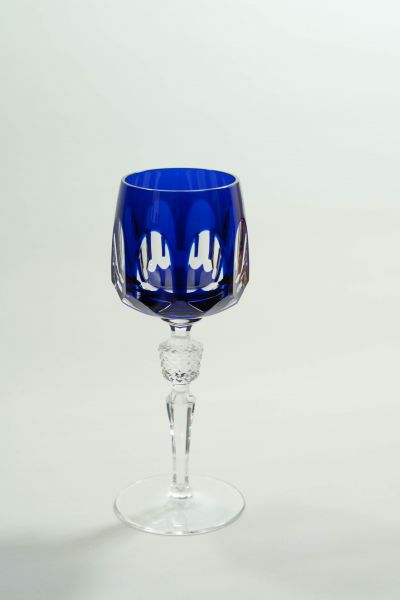 1 Weinglas Nachtmann Römerglas blau