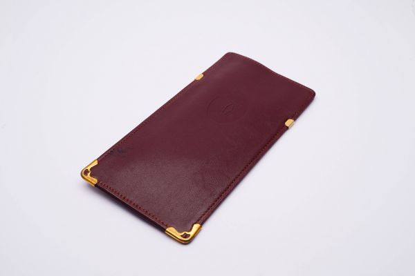 Cartier Brillenetui bordeaux