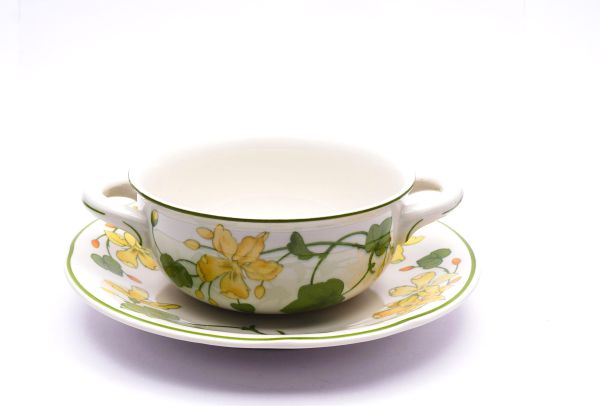 Villeroy & Boch Geranium Suppentasse mit Untere