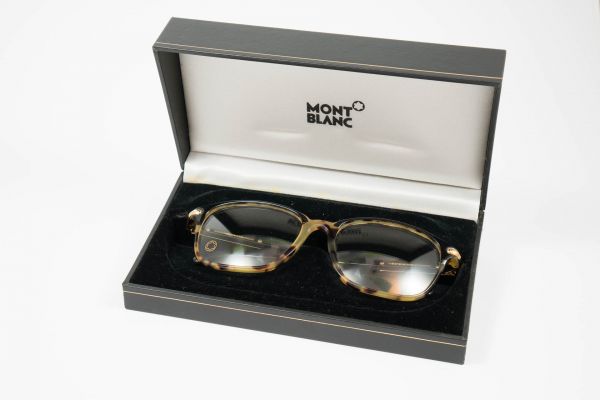 Montblanc Brille Sehhilfe tortoise