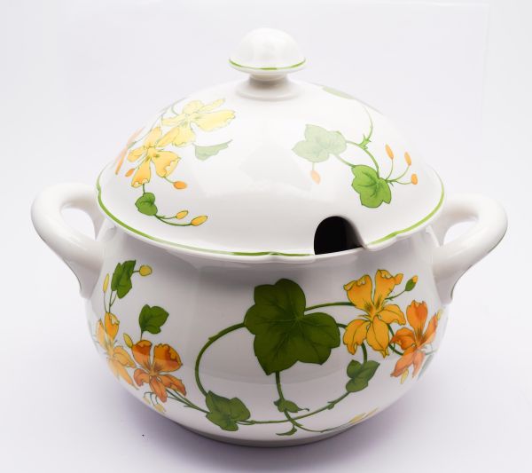 Villeroy & Boch Geranium Terrine mit Deckel