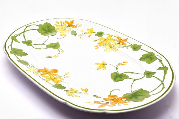 Villeroy & Boch Geranium ovale Servierplatte